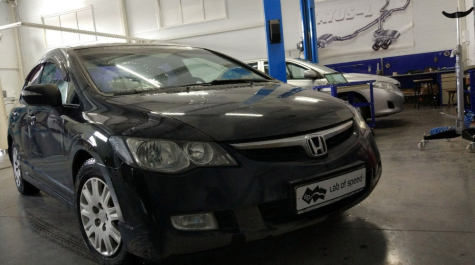 Чип тюнинг, отключение катализаторов и клапана EGR на Honda Civic 1.8