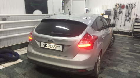 Чип тюнинг FORD FOCUS III 1.6 125hp 2012 года выпуска 