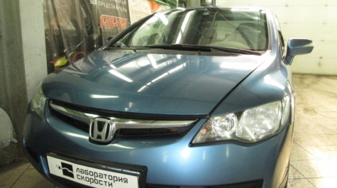 Чип-тюнинг Honda Civic 1.8 MT 140hp 2008 года выпуска