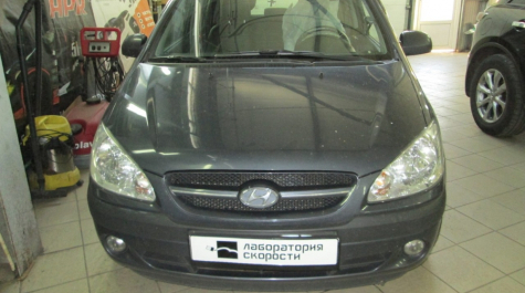 Чип-тюнинг Hyundai Getz 1.4 MT 97hp 2008 года выпуска