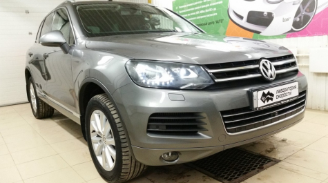 Чип-тюнинг VW Touareg 3.0 TDI 240hp 2011 года выпуска