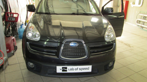 Чип-тюнинг  Subaru Tribeca 3.0i AT 245hp 2007 года выпуска