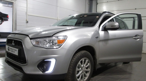 Чип-тюнинг Mitsubishi ASX 1.8 140hp 2014 года выпуска