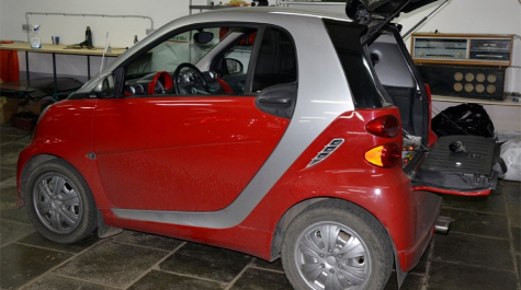 Чип тюнинг и отключение клапана EGR на Smart Fortwo CDI 0.9 45hp 2007 года выпуска