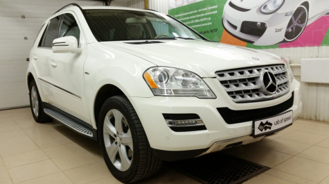 Отключение и удаление сажевого фильтра и клапана EGR на Mercedes ML350 BlueTec 3.0 211hp 2011 года выпуска